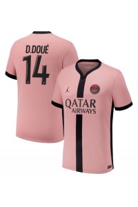 Fotbalové Dres Paris Saint-Germain Desire Doue #14 Třetí Oblečení 2024-25 Krátký Rukáv